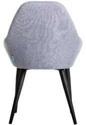 Стул Кент Сер/Черный / Kent