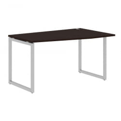 Стол письменный правый КСТЕН-К КСКCТ 149 Р Легно темный Алюминий / XTEN-Q XQCT R