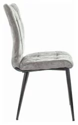 Стул для кухни Бюрократ КФ-4 Серый Лигхт 19 / KF-4 Light