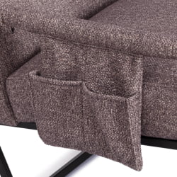 Кресло Чарли ЛУКС/Чарли Люкс велюр/букле, ВТ шапе воод росе, 70х80х82 см / Charli LUX/Чарли VT shape wood rose,