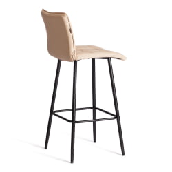 Барный стул Бари/Бари экокожа , бежевый, 45х56х110 см / Bari/Бари
