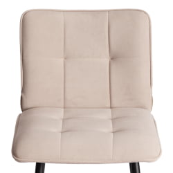 Барный стул Бари/Бари велюр, бежевый, 7, 42х55х99 см / Bari/Бари