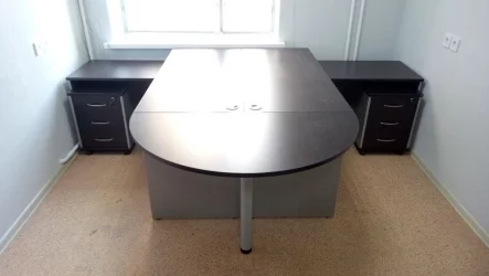 Стол для персонала СП-3.1 Венге/металлик