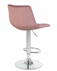 Стул барный ДОБРИН ТАИЛОР (пудрово-розовый велюр (МДЖ9-32)) 2 шт / DOBRIN TAILOR (MJ9-32))