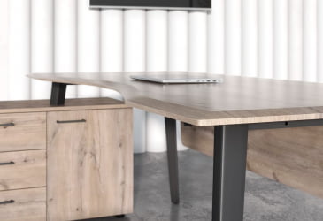 Стол руководителя левый ДЖАЙ ДЖCТ 2013 Л Дуб Каньон / JAY JCT L