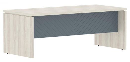 Стол руководителя Торр ЛУКС ТЛСТ 209 Сосна Эдмонд Серо-голубой / Torr LUX TLST