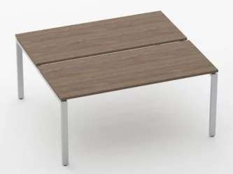 П-образный металлический каркас с траверсами Дека 7.145.16 К Металлик матовый муар / Deka