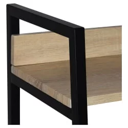 Стеллаж в детскую БРАБИКС ЛОФТ СХ-002 Дуб натуральный / BRABIX LOFT SH-002