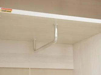 Шкаф для одежды с полками и штангой Тиффани 47.02.1 Сосна Астрид Мелинга