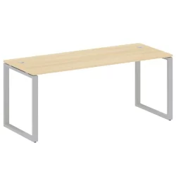 Стол письменный на О-образном м/к МЕТАЛ СЙСТЕМ БО.СП-5 Акация/Серый / METAL SYSTEM