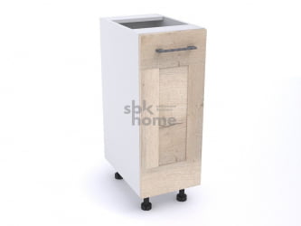 Стол С-30, Дублин (300*470*820) Дуб галифакс белый, 21601