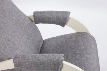 Кресло-качалка Модель 68 М (Сливочный/Поларис Беиге) / (Сливочный/Polaris Beige)