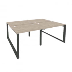 Рабочая станция на О-образном м/к ОНИКС О.МО-Д.РС-4.1.8 Дуб Аттик/Антрацит / ONIX O.MO-D.RS-4.1.8