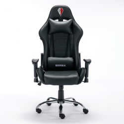 Геймерское кресло БРАБИКС Лумен ГМ-150 РГБ подсветка Черное / BRABIX Lumen GM-150 RGB
