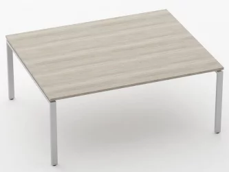 Стол для переговоров Дека П-обр.каркас 71.145.18 Дуб Сантана светлый / Deka