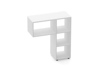 Стеллаж к столу Дека 9.06.10 Белый / Deka
