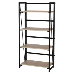 Стеллаж БРАБИКС ЛОФТ СХ-001 Дуб натуральный / BRABIX LOFT SH-001