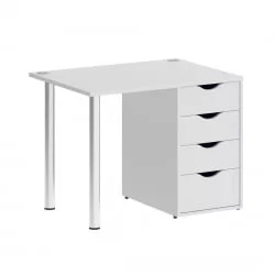 Стол письменный ХОМЕ ОФФИCЕ ВР.СП-3-98.4 Белый / HOME OFFICE VR.SP-3-98.4