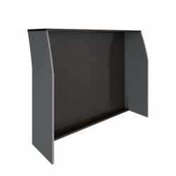 Стойка прямая 1400 Рива А.РС-3 Венге/Металлик / Riva