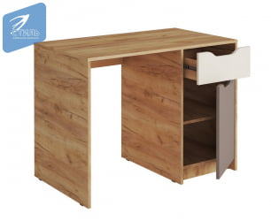 Стол письменный РИCХ СП-001 Мята/Сумеречный голубой/дуб крафт золотой / RICH