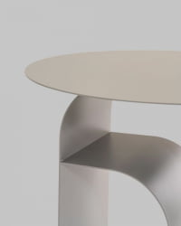 Журнальный столик Арвел металл темно-серый / Arwel