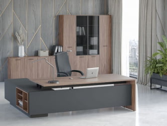 Креденция ДЭЛИ ДЛИ37240223 Орех Антрацит / DALI DLI37240223