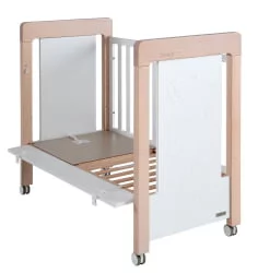 Кроватка для новорожденных Микуна Магиc Мум Релакс Ватер воод/Вхите / Micuna Magic Mum Relax Water wood/White