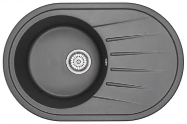 Мойка СТАНДЭРТ 7601 Черный / STANDART