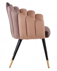 Кресло Камелия велюр Шоколад