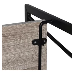 Стеллаж в детскую БРАБИКС ЛОФТ СХ-001 Дуб антик / BRABIX LOFT SH-001