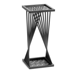 Журнальный стол Остериа/Остерия металл, черный, 25,5х25,5х59 см / Osteria/Остерия