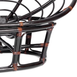 Диван МАМАСАН/МАМАСАН 23/02 В /с подушкой/ 169х102х80 см, Антикуе бровн, матрац 182х119 см, ткань серо-бежевая 3М 16/2 / MAMASAN/МАМАСАН W Antique brown,