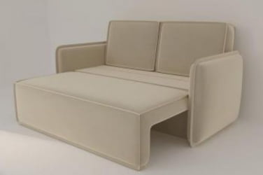 Диван прямой Умео (Берхоусе) Цвет фасада: Левис 09 велюр; Тип: Прямой; Материал фасада: Металл/Велюр / (Berhouse)