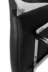 Кресло для посетителей Коллеге CЛГ-627 ЛТУ-C Блаcк / College CLG-627 LTU-C Black