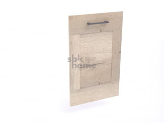 Фальш панель ФП-45, Дублин (446*16*716) Дуб галифакс белый, 21519