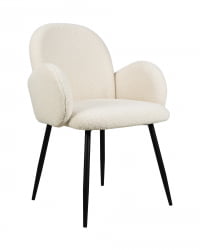 Стул Ваве букле Белый / Wave