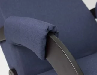 Кресло-качалка Модель 67 М (Венге/Вегас Лите Амбер) / (Венге/Vegas Lite Amber)