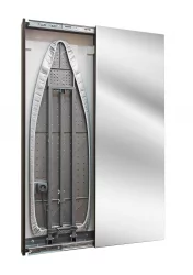 Двустворчатый шкаф Ирон Слим (правый, купе) Венге / Iron Slim