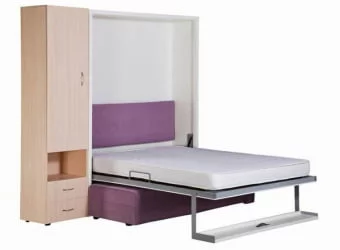 Кровать-трансформер Смарт 1 3-в-1 левый 1600 Дуб молочный