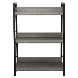 Стеллаж в детскую БРАБИКС ЛОФТ СХ-002 Дуб антик / BRABIX LOFT SH-002