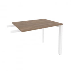 Брифинг-приставка на П-образном м/к ОНИКС О.МП-БР-9 Дуб Аризона/Белый / ONIX O.MP-BR-9