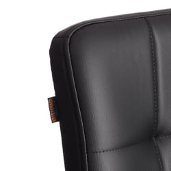 Полубарный стул Медео/Медео экокожа , черный, 42х56х102 см / Medeo/Медео