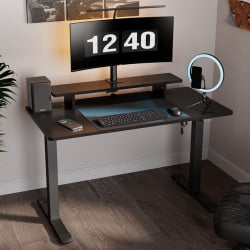 Геймерский стол ЕУРЕКА ЕРК-СМ47-Б / EUREKA ERK-SM47-B