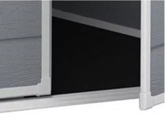 Сарай пластиковый МАНОР 4кс3 / MANOR 4x3