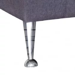 3-х местный диван Еуроформа Ультра Еуролине 980 (темный антрацит) / Euroforma Euroline