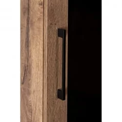 Узкий шкаф в прихожую Лофт 500 см Дуб Табак / Loft