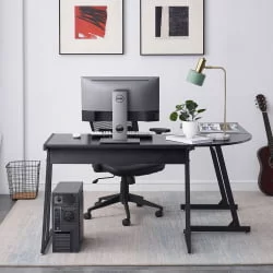 Письменный стол CИЛЙ Черный БЛАCК МЕ015 / CILY BLACK ME015