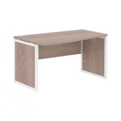 Стол письменный левый КСТЕН-КП КСКПCТ 149 Л Дуб Сонома Белый / XTEN-QP XQPCT L