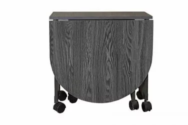 Раскладной стол Баско Ясень черный