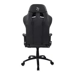 Геймерское кресло Ароззи Инизио Блаcк ПУ Грей лого / Arozzi Inizio Black PU Grey logo